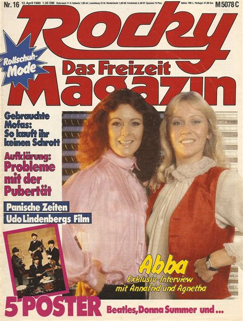 ABBA The Articles: Rocky Das Freizeit-Magazin, April 1980: Agnetha and Anni-Frid: (Not) a ...