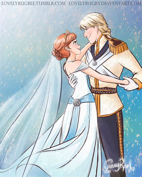 Frozen Princess Anna And Kristoff Frozen Anna And Kristoff Fan Art