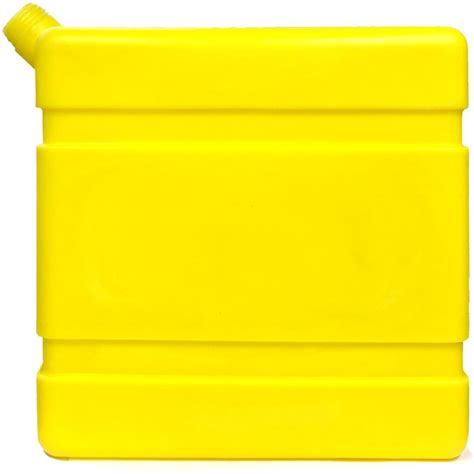 Landa 10 Gallon Poly Fuel Tank Yellow Skids 8706 6030 2 011501