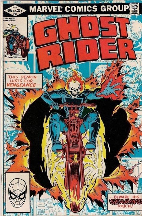 Ghost Rider 67 Jm Dematteis Don Perlin 1982 Marvel Comics F 65
