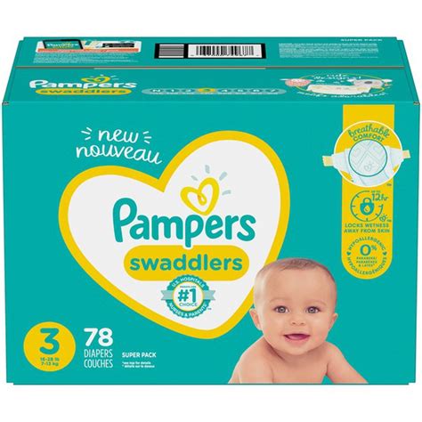 Pampers Swaddlers Diapers 78 Ct Instacart