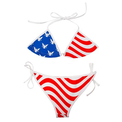 Măduvă Osoasă Dictator Punctuaţie American Flag Bikini Organic Alte Locuri Separeu