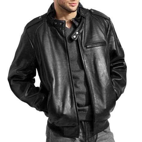 Members Only Jacket Black S Fall Leather Jackets Touch Of Modern