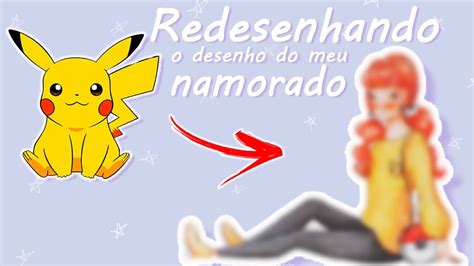 Transformando O Pikachu Em Uma Menina Linda Aquarela Speedart Youtube