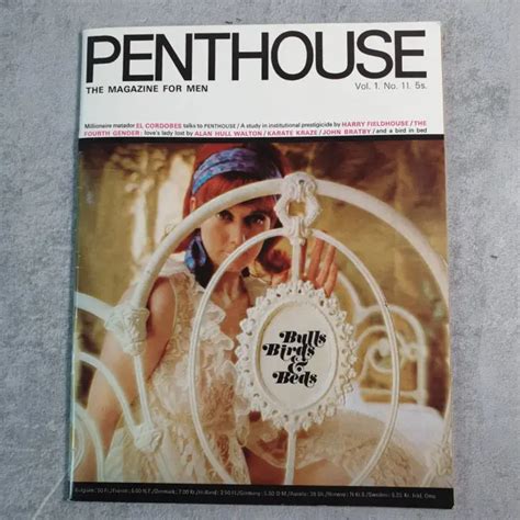 Vintage Penthouse Magazine Vol No July Retro Gift For Men Vgc