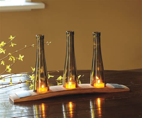 How To Make Hanging Wine Bottle Candle Holder Home Design Ideas