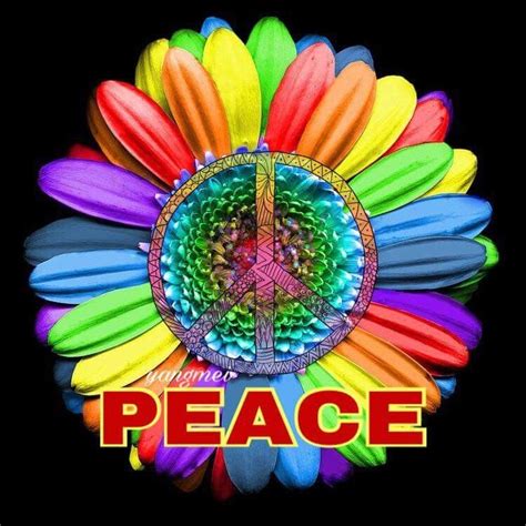 Peace Hippie Art ☮️ Peace Sign Art Peace Art Hippie Art