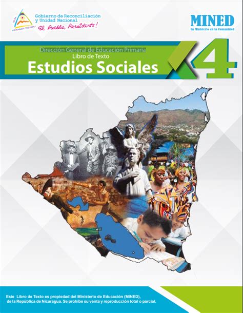 Libro De Estudios Sociales De 4 Grado Nicaragua En 2021 Estudios