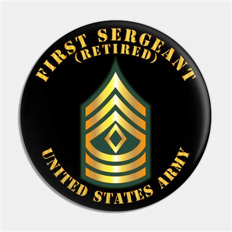 Army First Sergeant E Rank Black Pair Army Navy Gear Rezfoods
