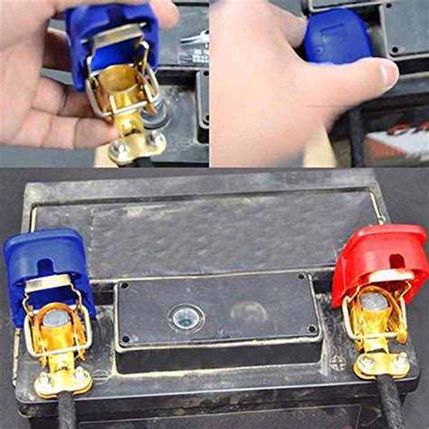 1 Pair 12v Car Quick Release Battery Disconnect Terminals Clamps