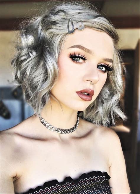 35 Edgy Hair Color Ideas To Try Right Now Edgy Hair Color Silver