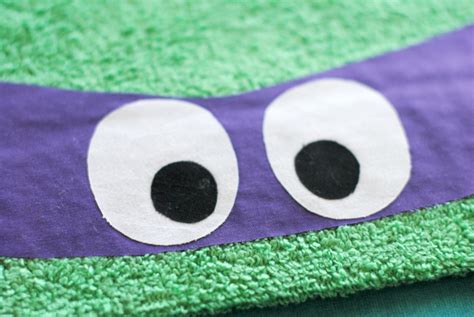 Ninja Turtle Hooded Towel