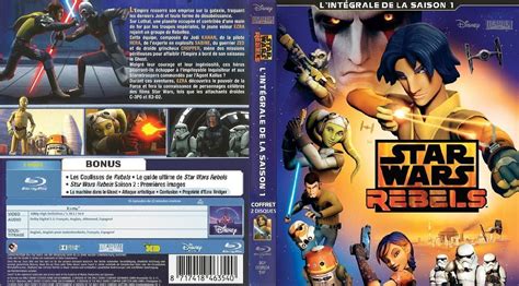 Jaquette Dvd De Star Wars Rebels Saison 1 Custom Blu Ray V2 Cinéma
