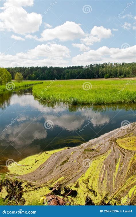 Idyllic River Stock Photo Image Of Water Landscape 26970296
