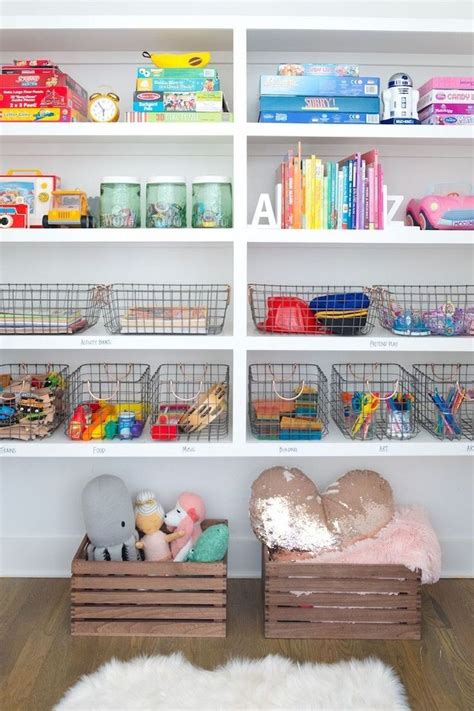 50 Beautiful Kids Room Organization Design Ideas On A Budget Storage