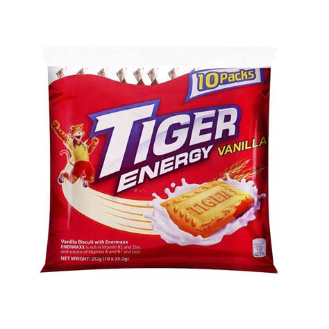 Tiger Energy Vanilla 10s 252g All Day Supermarket