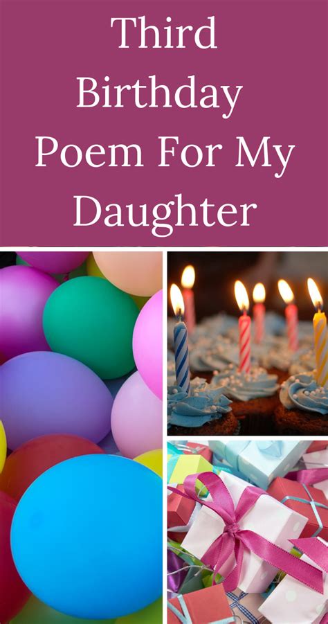 3rd Birthday Wishes For Daughter Quotes Shortquotescc
