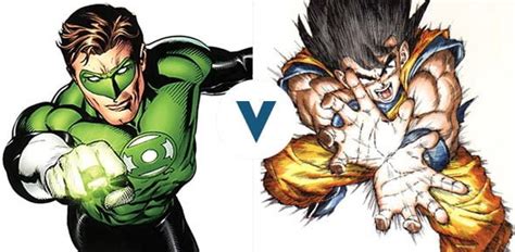 Thems Fightin Words Green Lantern Vs Goku