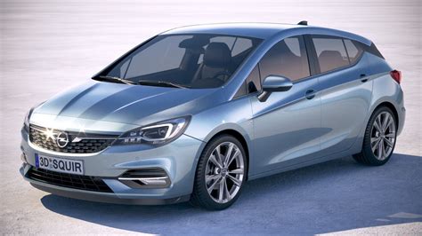 Opel Astra 2020 3d Model Cgtrader