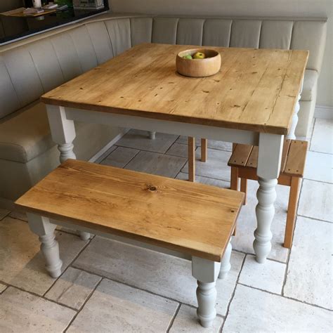 We did not find results for: Custom Made Country Kitchen Table and Matching Bench in ...