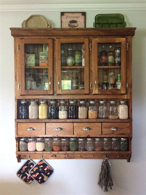 Spice Rack Mason Jar Shelf Chefs Spice Rack Organizer Wall Mounted