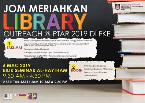 Fakulti kejuruteraan elektrik (fke) merupakan salah satu fakulti di bawah universiti teknologi malaysia. Sekitar Program Library Outreach@PTAR di Fakulti ...