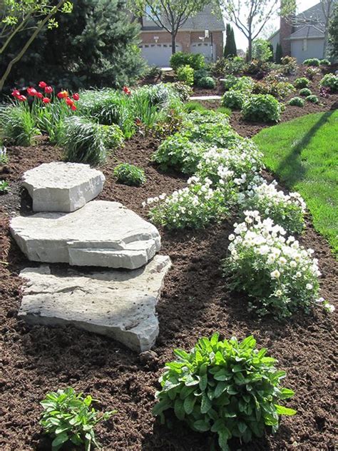 Stone Work And Landscaping Design By Blumen Gardens Landscape Design