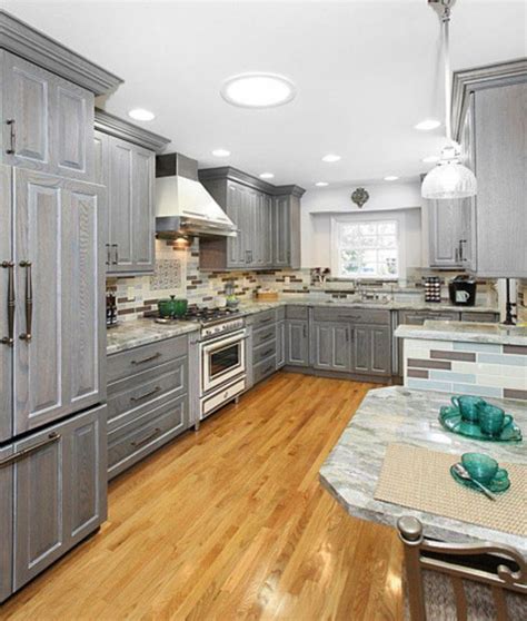 Paint Or Stain Oak Kitchen Cabinets Interior And Exterior Paint Colors