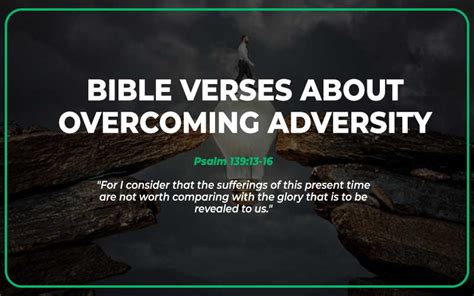Top 30 Bible Verses About Overcoming Adversity Scripture Savvy