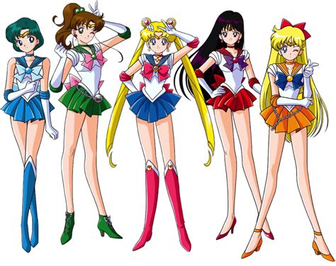 All Sailor Moon Scouts