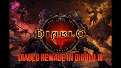 Diablo Remake In Diablo Iii 20th Anniversary Ww Barb Youtube