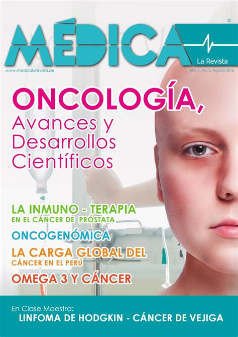 Medica La Revista Nº 5 Oncología Avances Y Desarrollos Científicos