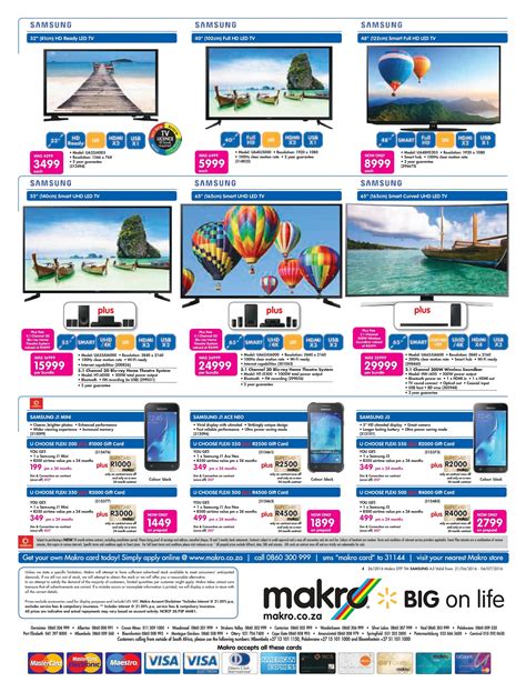 Makro Specials 21 June 4 July 2016 Samsung Leaflet