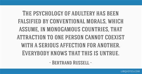 The Psychology Of Adultery Has Been Falsified By