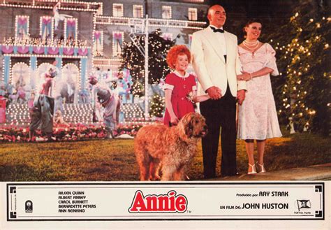 Annie 1982 Spanish Lobby Cards Ann Reinking Albert Finney As Mr