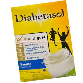 Jual Diabetasol Gr Vita Digest Rasa Coklat Almond Oat Cappuccino Susu Untuk Penderita