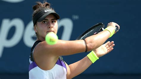 Us Open 2019 Bianca Andreescu Overcomes Sloppy Play To Defeat Katie