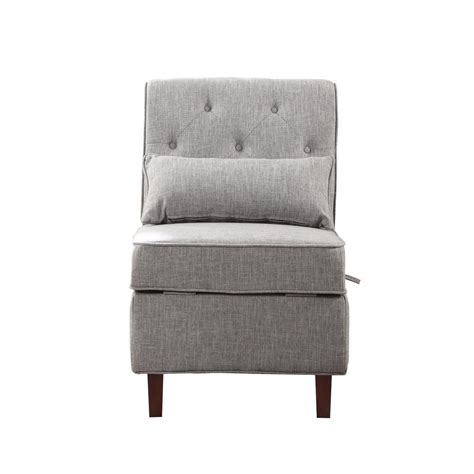 Buy bedroom storage chairs and get the best deals at the lowest prices on ebay! Gray Storage Accent Chair-92011-16GY - The Home Depot