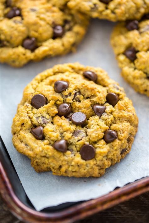 Pumpkin Oatmeal Chocolate Chip Cookies Baker By Nature