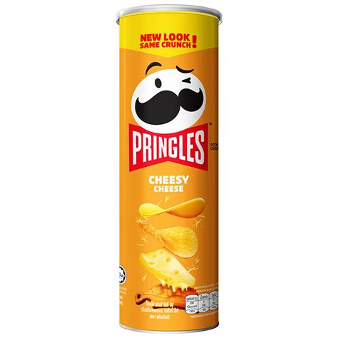 Pringles Potato Crisps Cheesy Cheese Flavor