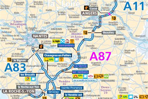 Motorway Aires In Poitou Charentes The A87 France Zone At