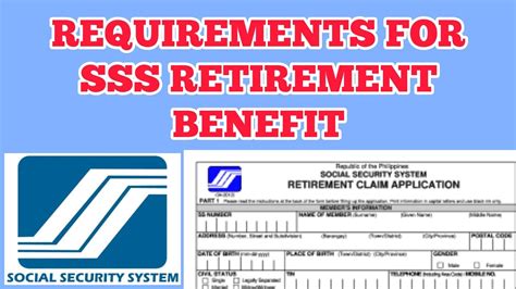 Requirements Of Sss Retirement Pension Retirement Application Process