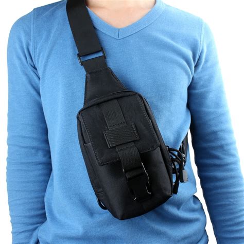 1000d Nylon Military Tactical Pouch Bag Messenger Shoulder Sling Chest