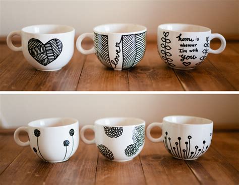 Cute Diy Mug Designs Diy Personalized Mugs Like Mother Like