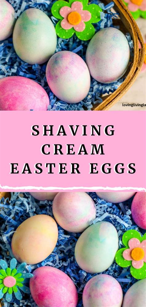 Shaving Cream Easter Eggs Shaving Cream Easter Eggs Easter Eggs