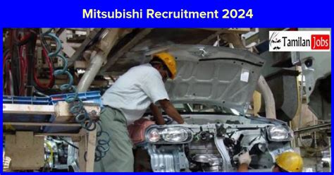 Mitsubishi Recruitment 2024 Fresher And Experienced Job Openings