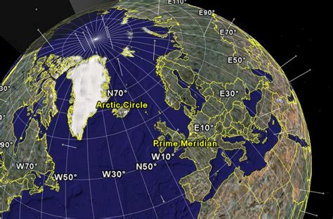 Online view the 3d earth and satellite maps. View of Google Earth client, showing constellation of ...