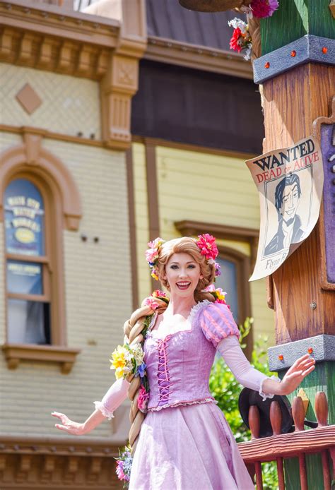 Rapunzel In The Festival Of Fantasy Parade At The Walt Disney World