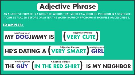 Examples Of Adjective Phrases Vlrengbr