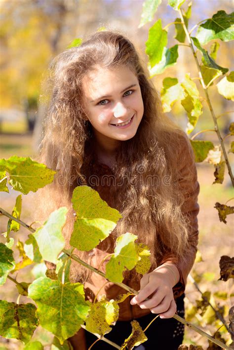 Positive Teen Girl Stock Image Image Of European Hair 31550823
